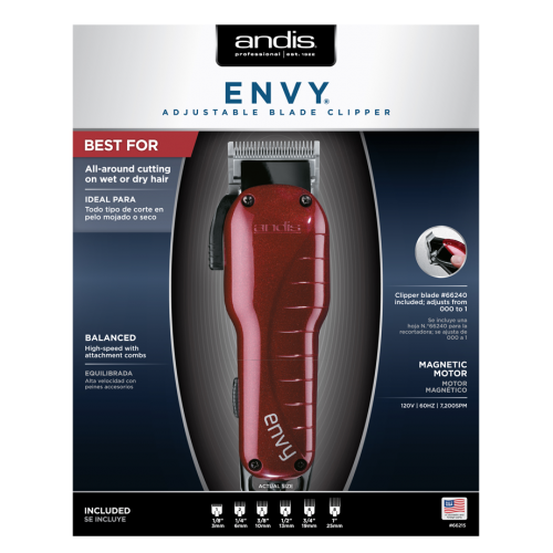 ANDIS Envy® Adjustable Blade Clipper #66215